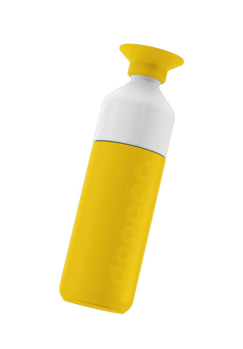 Dopper Insulated Thermos Fles GEEL LEMON CRUSH 580 ml