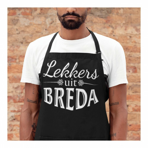BBQ Kook Schort Lekkers uit Breda Zwart