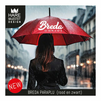 Paraplu Breda Zwart