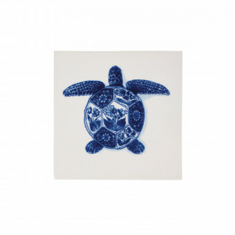Royal Delft Wunderkammer Turtle Tegel 02